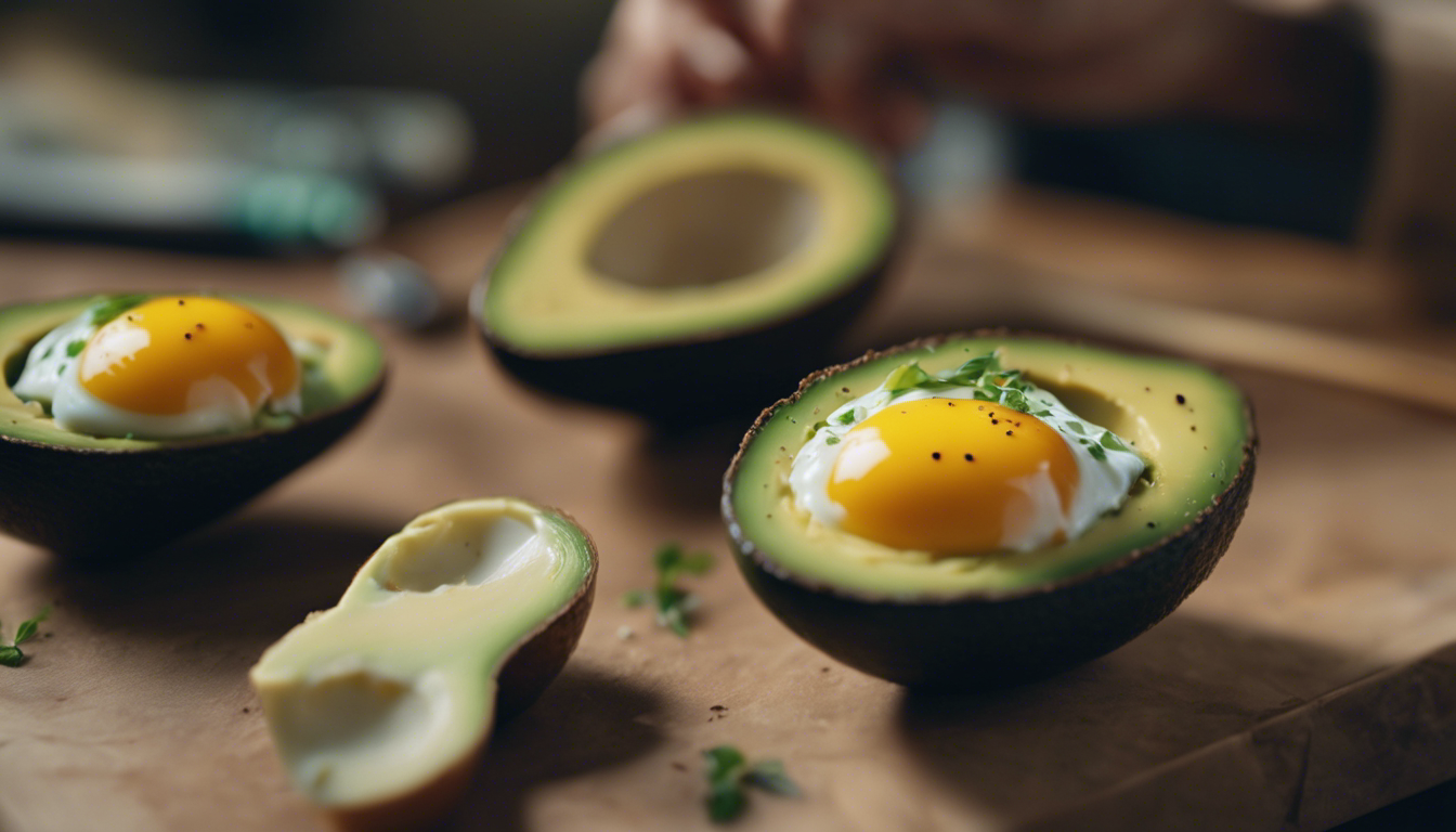 Baked Avocado Eggs