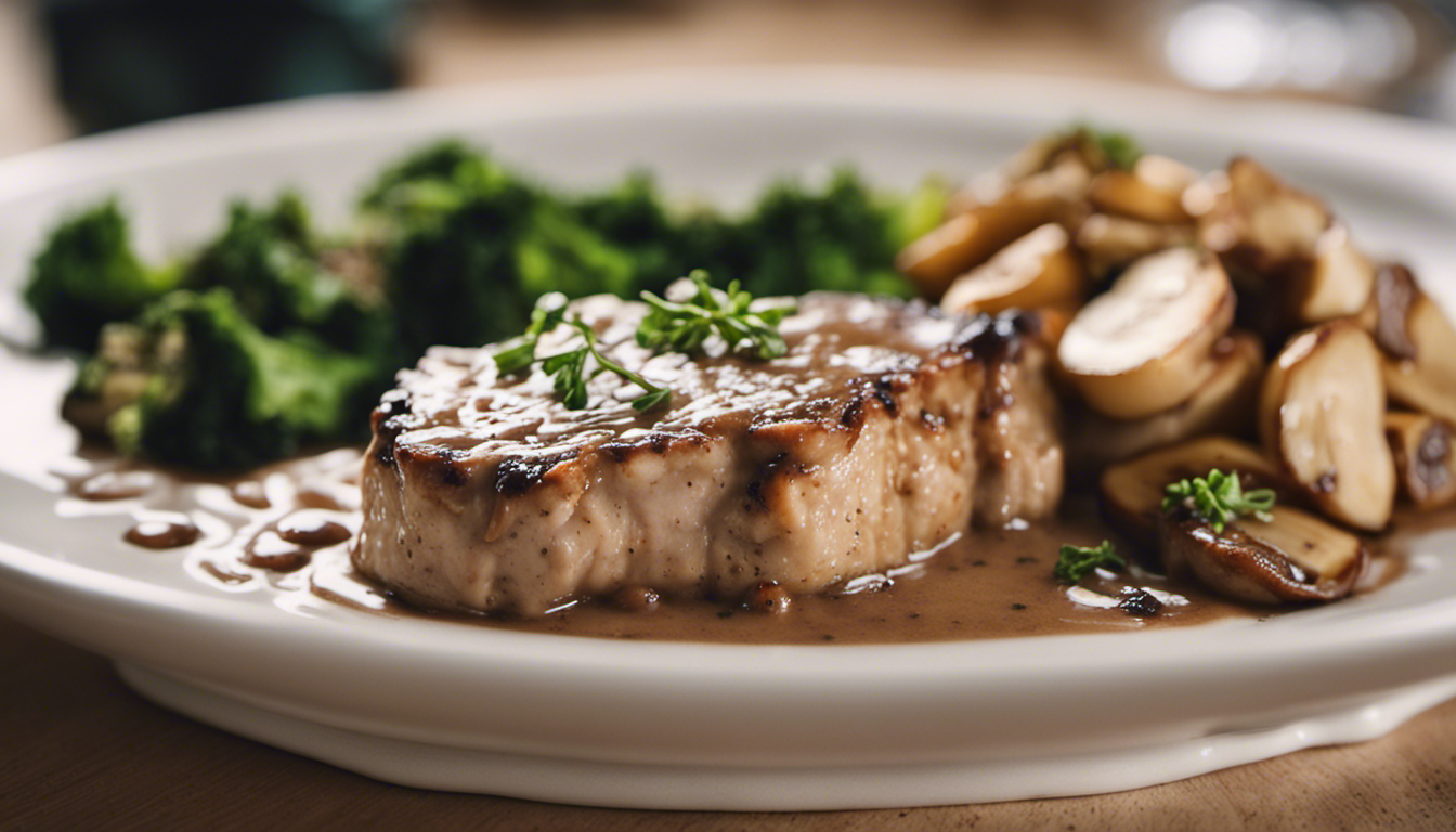 Pork Chops with Mushroom Sauce