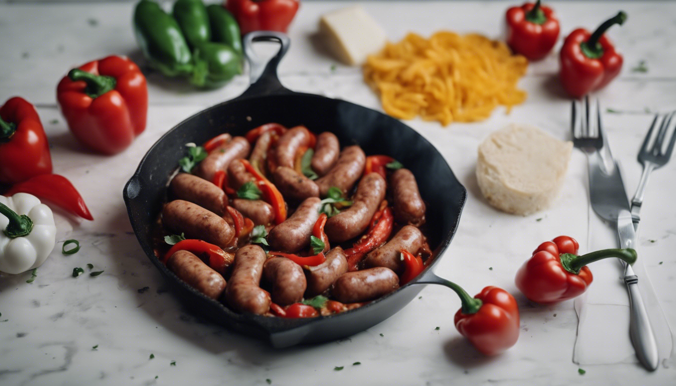 Sausage and Peppers Skillet