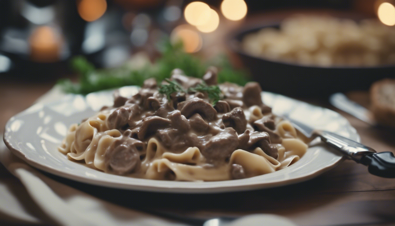 Beef Stroganoff