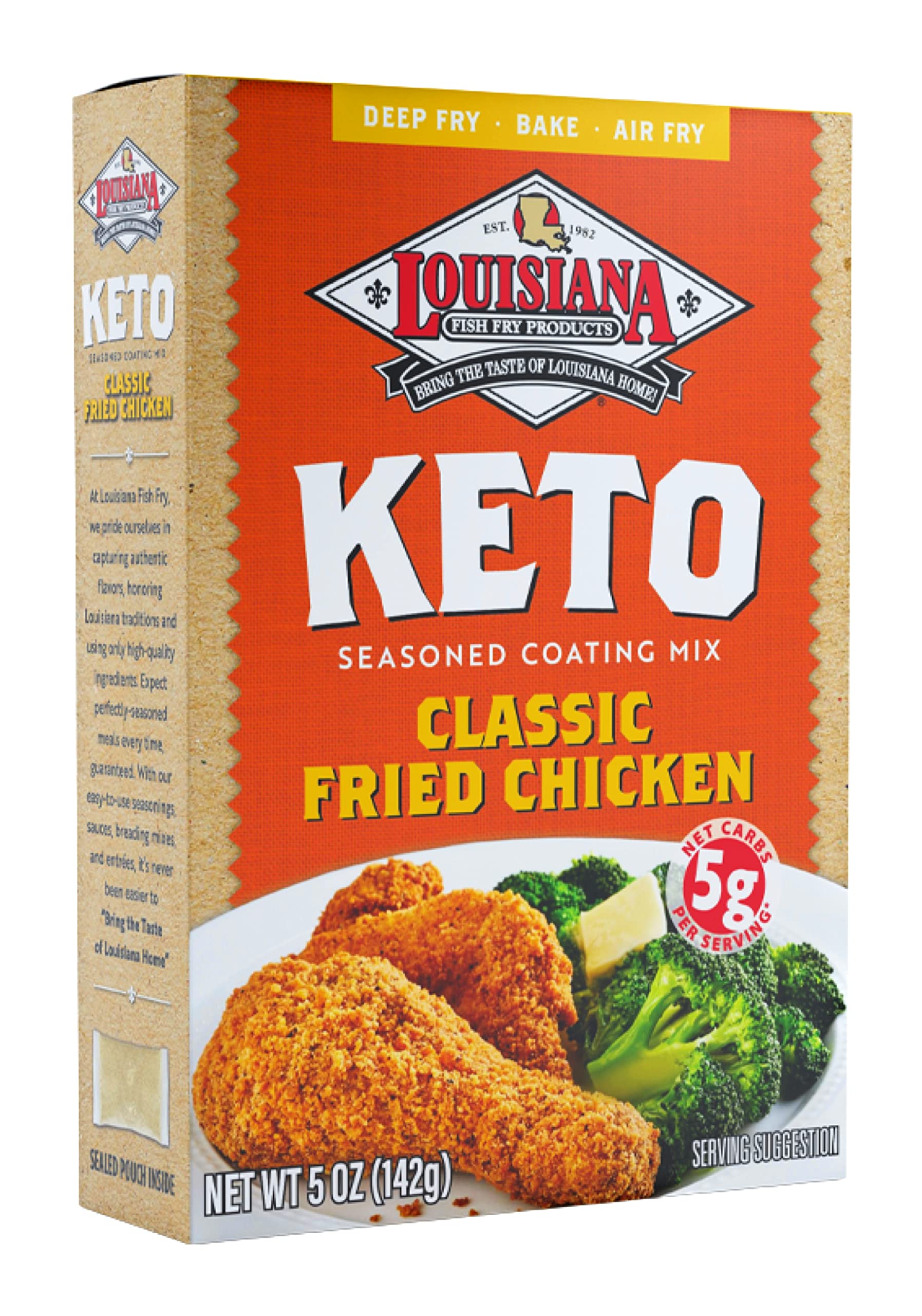 Louisiana Keto Seasoned Coating Mix