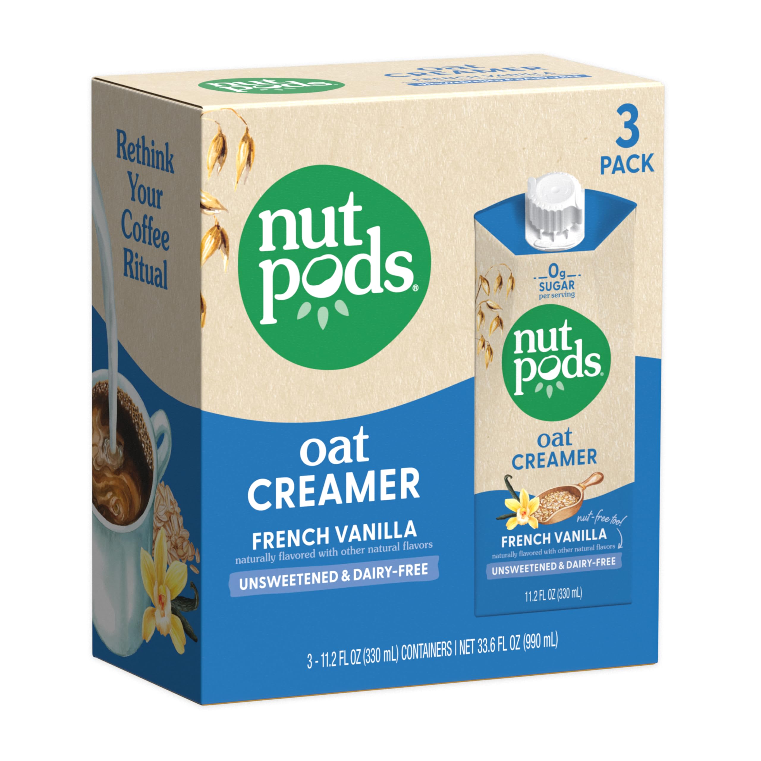 nutpods Oat French Vanilla Creamer