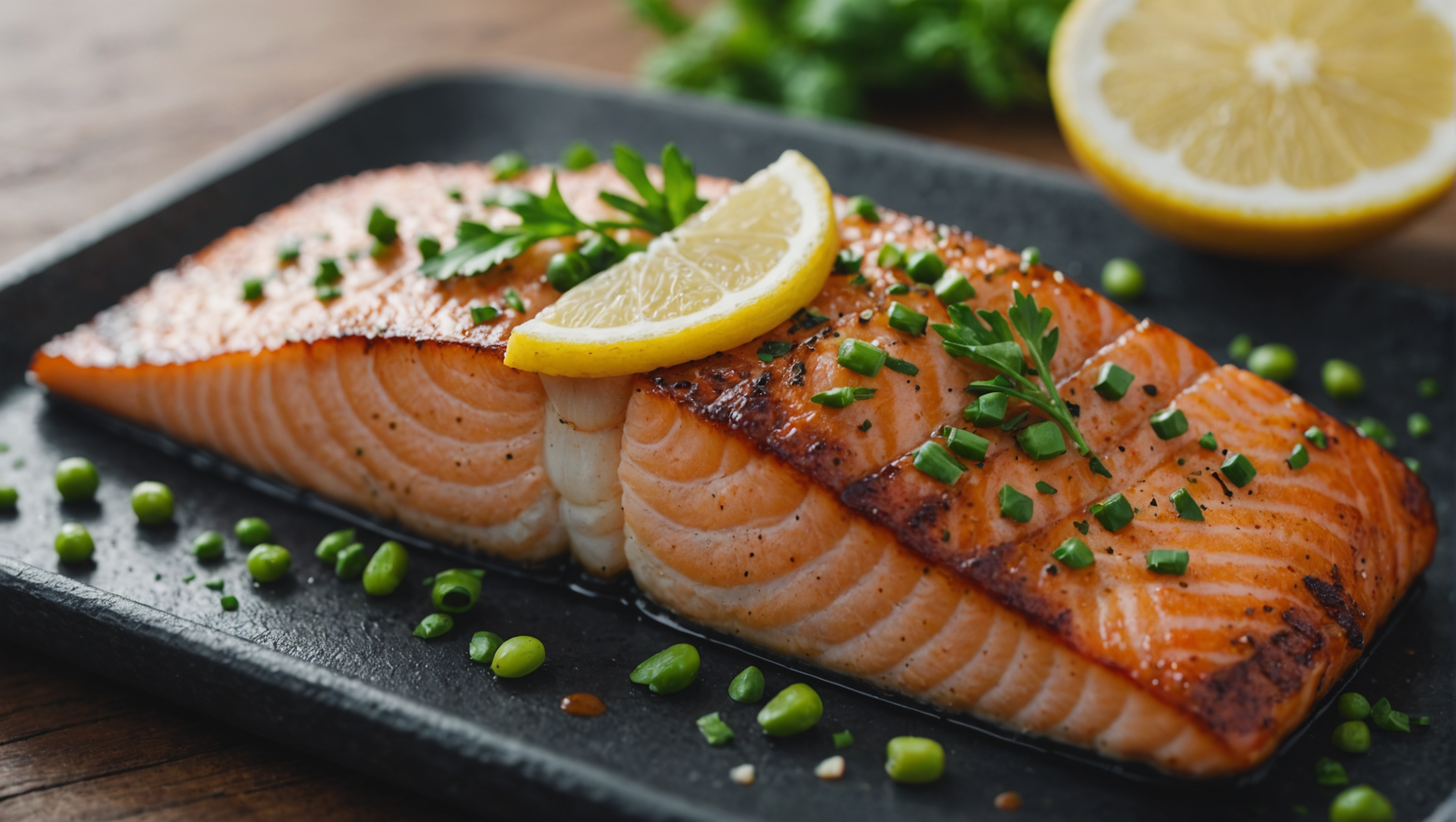 Lemon Garlic Salmon