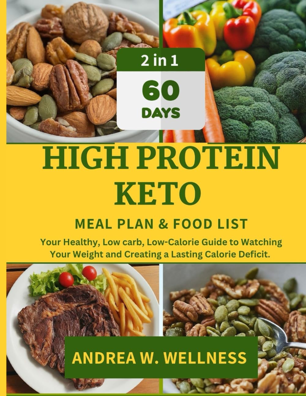 60-Day High Protein Keto Cookbook