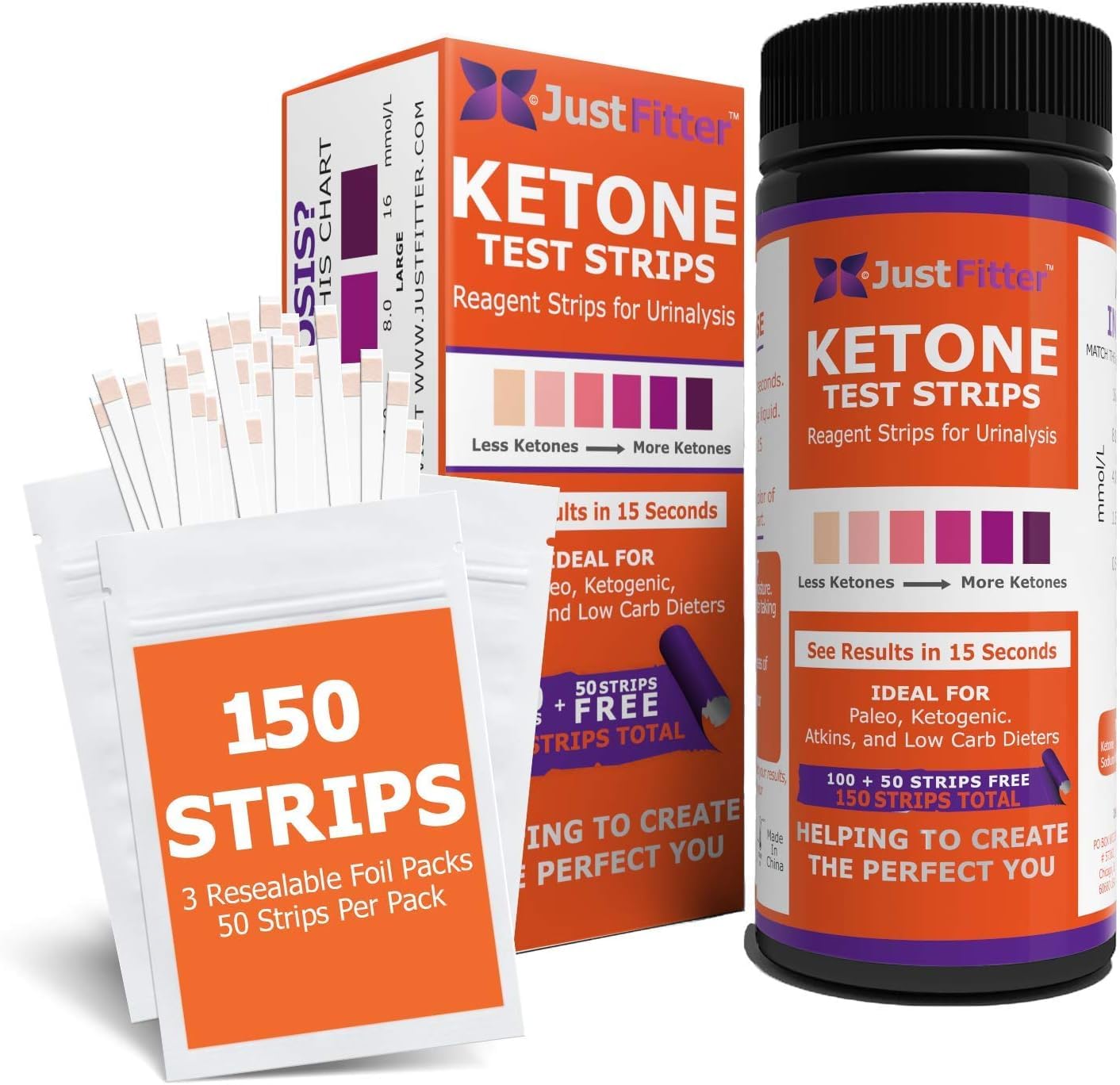 Ketone Keto Urine Test Strips