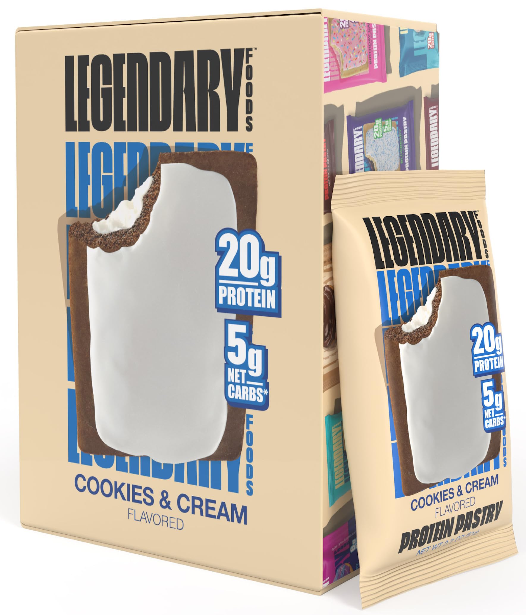 Legendary Foods 22g Protein Pastry+