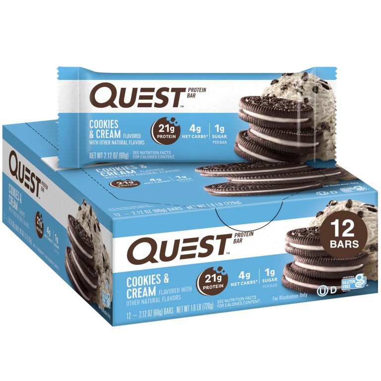 Quest White Chocolate Raspberry Protein Bars